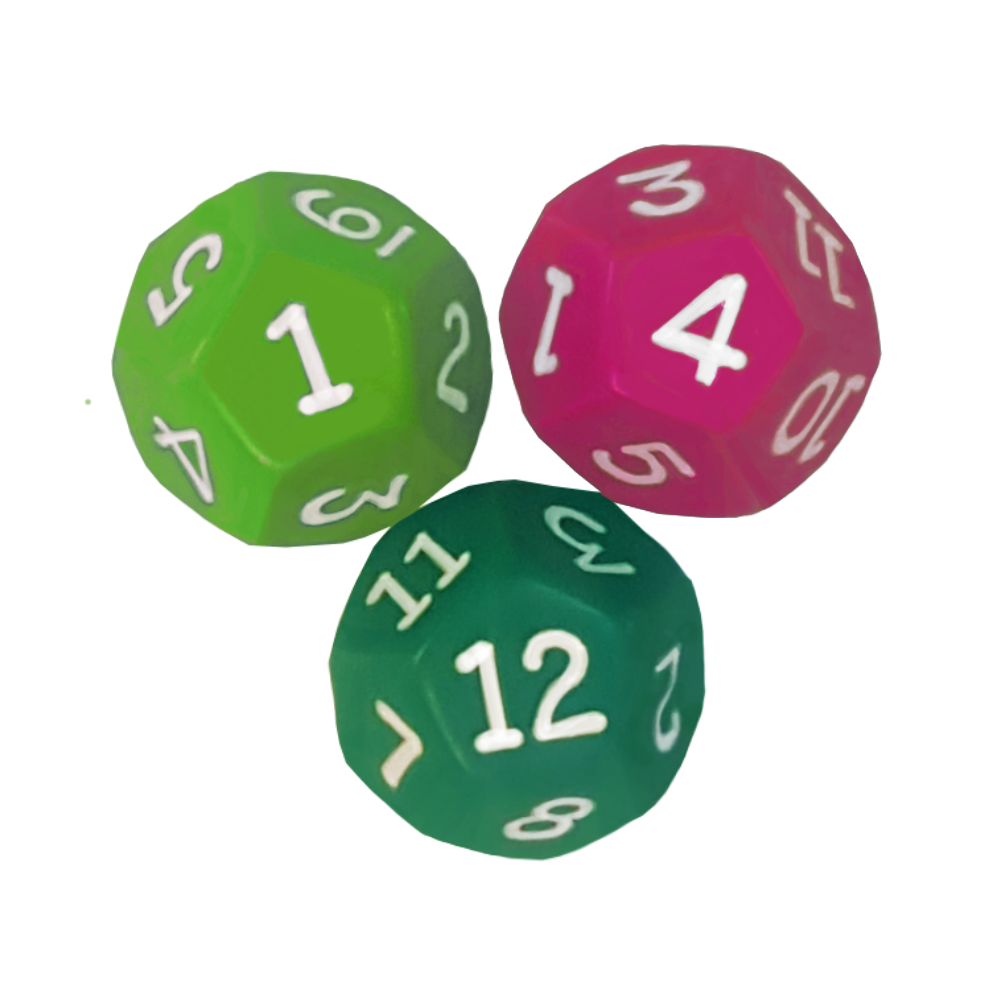 1pc acrylic 12 sided die multiple sided dice for funny party club playing game P 